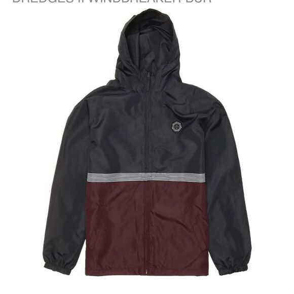 VISSLA | Boys Dredges II Windbreaker Full Zip Jacket Youth Size Small Oversized - Picture 1 of 12